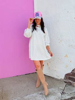 On The Go Sweatshirt Dress