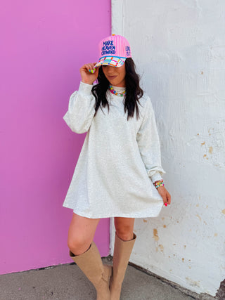 On The Go Sweatshirt Dress