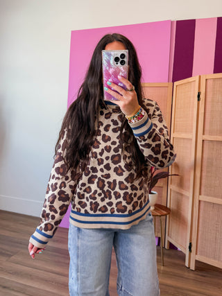 Rochelle Leopard Sweater