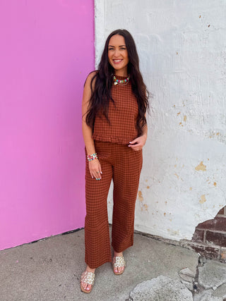 Autumn State Of Mind Set-Cognac/Choco