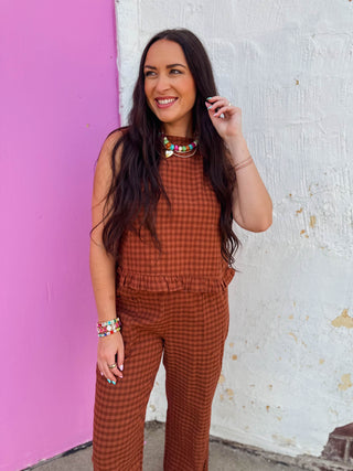 Autumn State Of Mind Set-Cognac/Choco