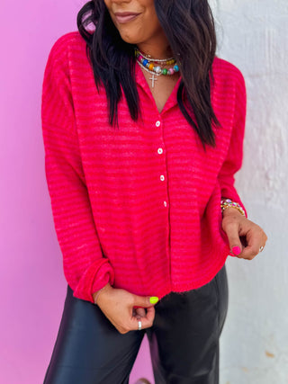 Cara Striped Cardigan