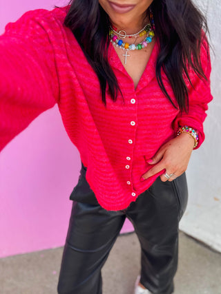 Cara Striped Cardigan