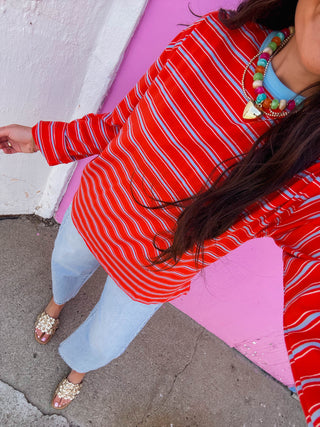 Poppy Striped Long Sleeve