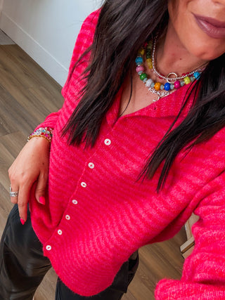 Cara Striped Cardigan