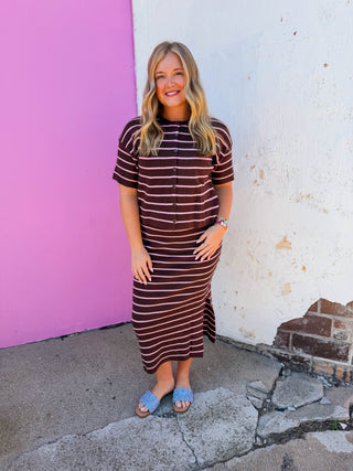 Aspen Striped Knit Set
