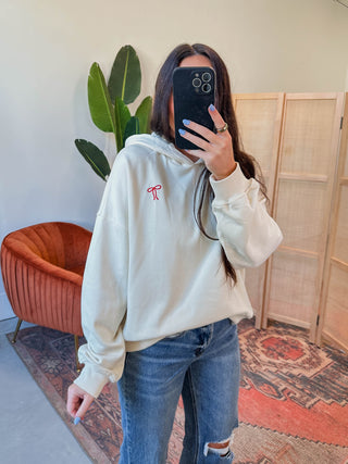 In A Bow Hoodie
