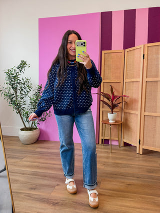 Erin Cardigan-Navy