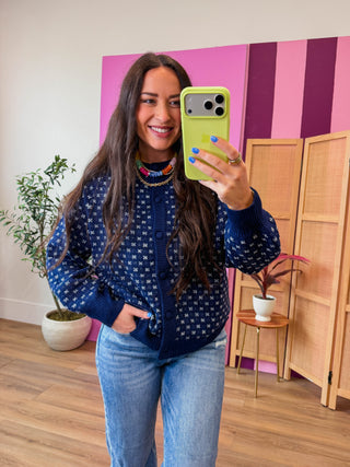 Erin Cardigan-Navy