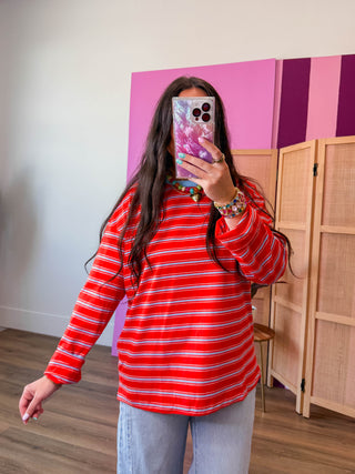 Poppy Striped Long Sleeve