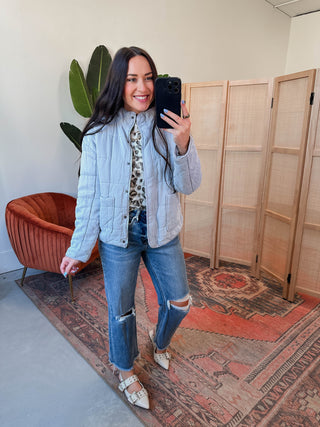 Brina Jacket-Light Denim-Thread & Supply