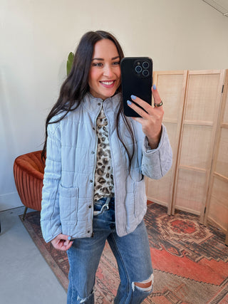 Brina Jacket-Light Denim-Thread & Supply