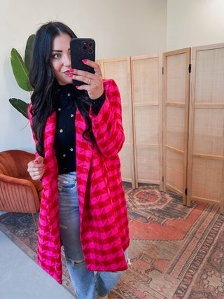 Lyla Houndstooth Jacket