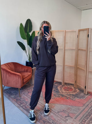 Logan Joggers-Espresso