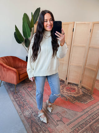 Vivian High Rise Straight Leg Denim