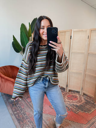 Tabi Striped Sweater