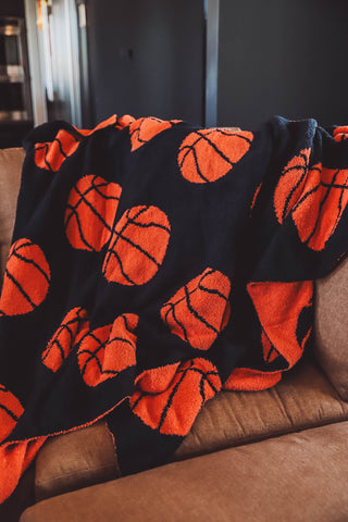 Basketball Throw Blanket