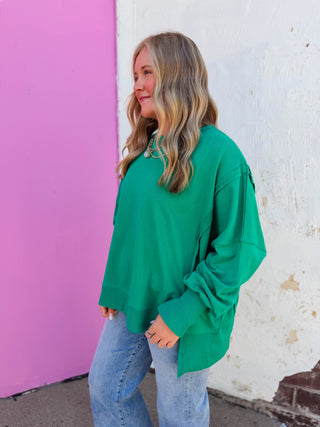 Adrian Pullover-Kelly Green