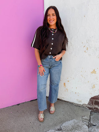 Atlas Button Down Sweater