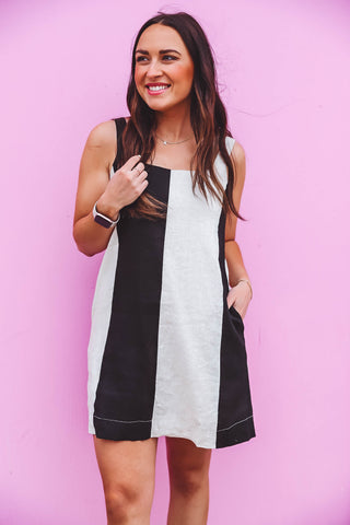 Kiara Linen Mini Dress