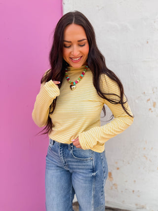 Zoe Striped Top-Daisy