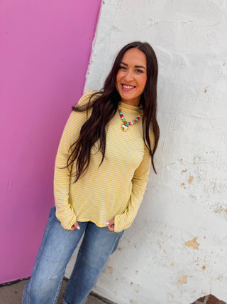Zoe Striped Top-Daisy