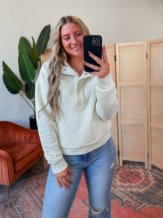 Kyra Pullover-Cobblestone-Thread & Supply