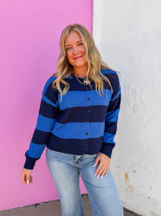 Ty Striped Cardigan