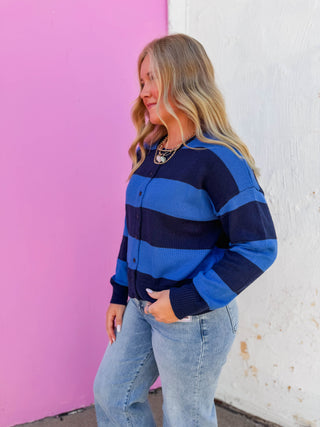 Ty Striped Cardigan