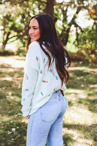 Bella Floral Sweater