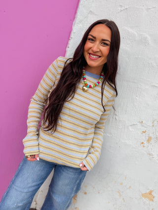 Mariah Striped Top