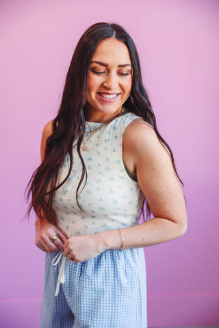 Candace Floral Tank