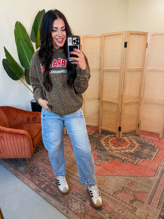 Nebraska Cornhuskers Leopard Hoodie