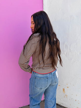 Sammie Striped Cardigan