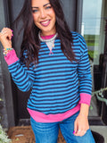 Navy/Fuchsia-