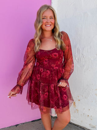 Isla Floral Mini Dress