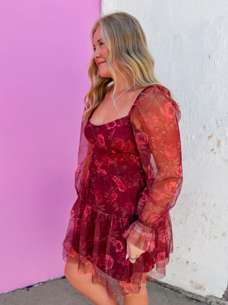 Isla Floral Mini Dress