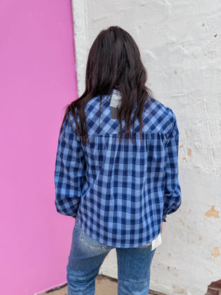 Lorie Plaid Top