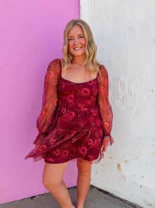 Isla Floral Mini Dress
