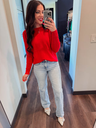 Noelle Waffle Knit Sweater