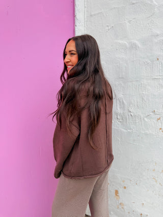 Brielle Sweater-Espresso