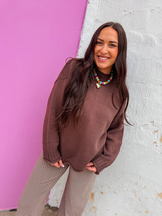 Brielle Sweater-Espresso