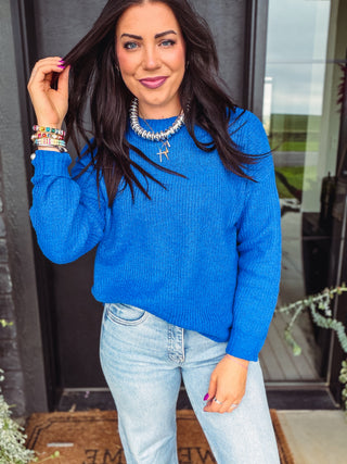Bailee Sweater-Denim