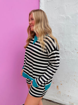 Ollie Striped Lounge Set