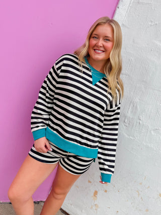 Ollie Striped Lounge Set