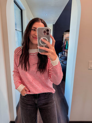 Rochelle Striped Sweater