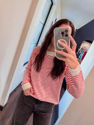 Rochelle Striped Sweater
