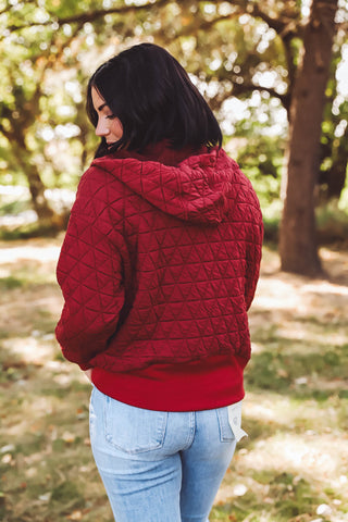 Reilly Jacket-Burgundy