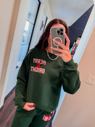 Merry + Bright Front & Back Crew