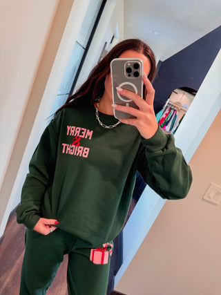 Merry + Bright Front & Back Crew